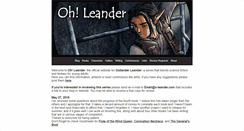 Desktop Screenshot of o-leander.com